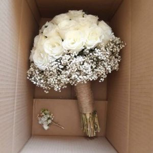ramo de novia  romántico