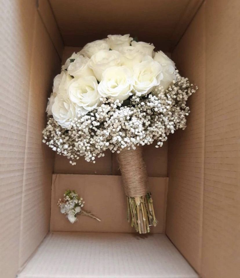 ramo de novia  romántico
