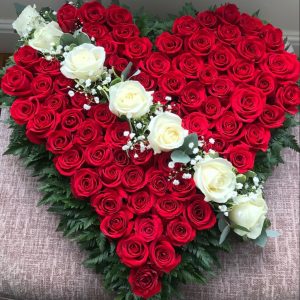 Corazon de rosas  excelent