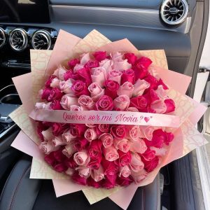 Ramo rosas pedida