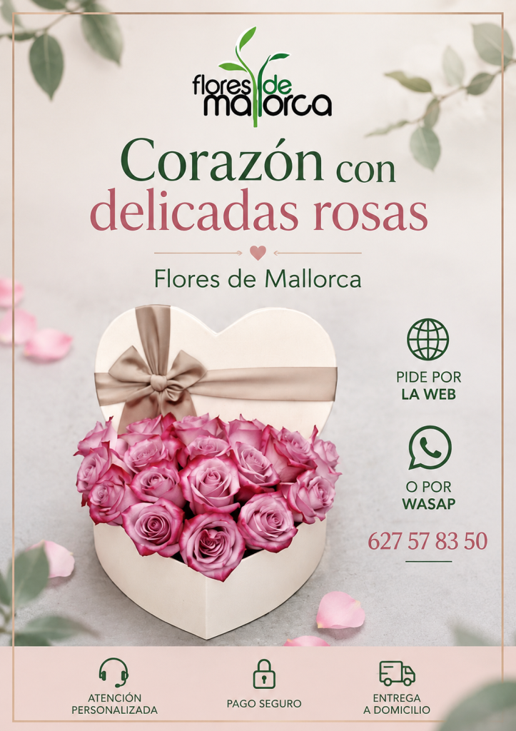 Caja Corazón y rosas
