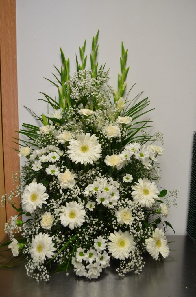 Ramo difunto oro  blanco